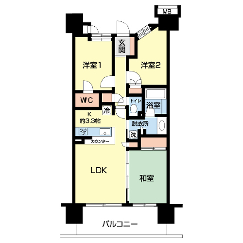 船橋市浜町2丁目「ワンダーベイシティSAZAN」の物件詳細