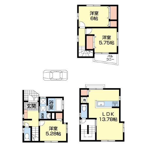 船橋市飯山満町2丁目「船橋市飯山満町2丁目 中古戸建」｜SHUBETU_NAME｜西船橋の不動産ならピタットハウス西船橋北口店｜アイ・ユニットコーポレーション