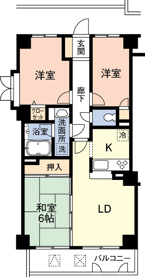 サンビュー光風台　４階　