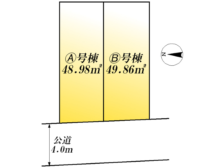   全体区画図（当該Ａ号棟）