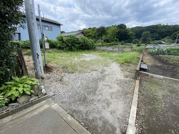 広々カースペースが可能なゆとりの敷地