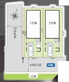 新築分譲住宅　江戸川区東小岩2期　全2棟