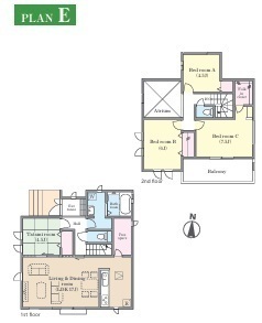 新築戸建 松戸市古ケ崎4丁目　26期　E号棟　全14棟