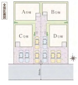 新築戸建　松戸市常盤平陣屋前　B号棟　全4棟