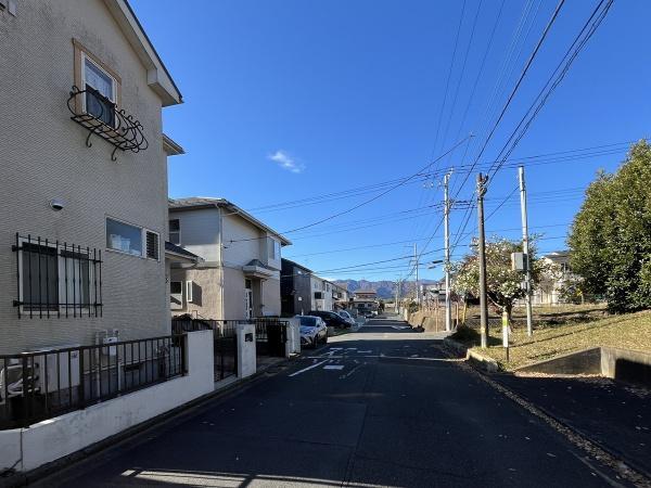 見通しの良い前面道路