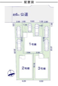 新築戸建　葛飾区奥戸３丁目　8期　2号棟　全3棟