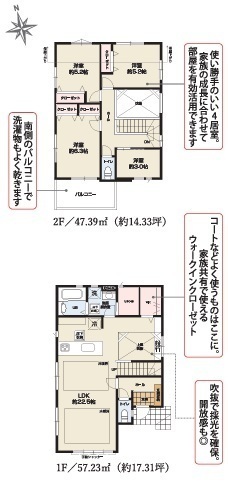 新築戸建　松戸市新松戸南２丁目　1期　2号棟　全3棟