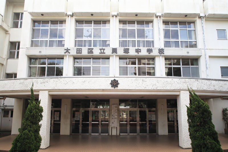 大田区立貝塚中学校 400m 