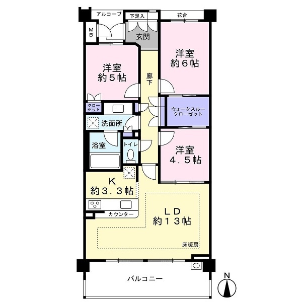 中野区丸山１丁目