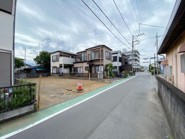見通しの良い前面道路