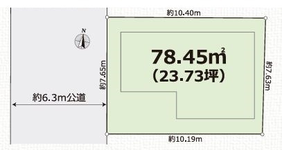 上一色３丁目　古屋付売地