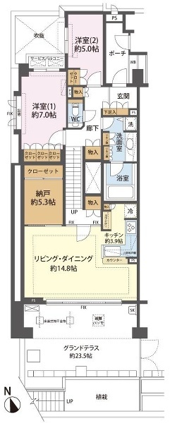 杉並区宮前５丁目