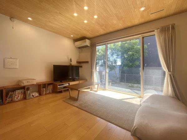 リビングに床暖房付