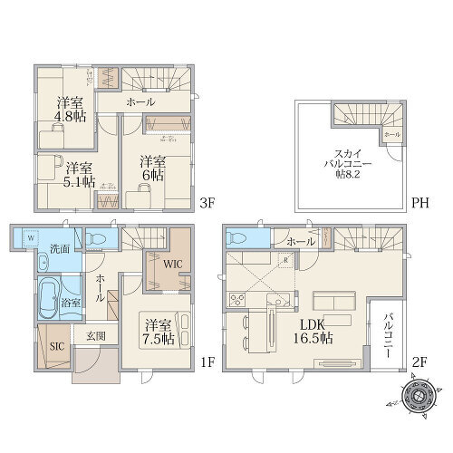  建物面積98.20㎡