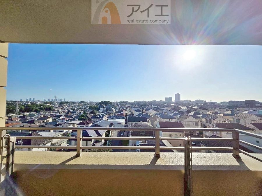 空を近くに感じられる眺望を楽しめます