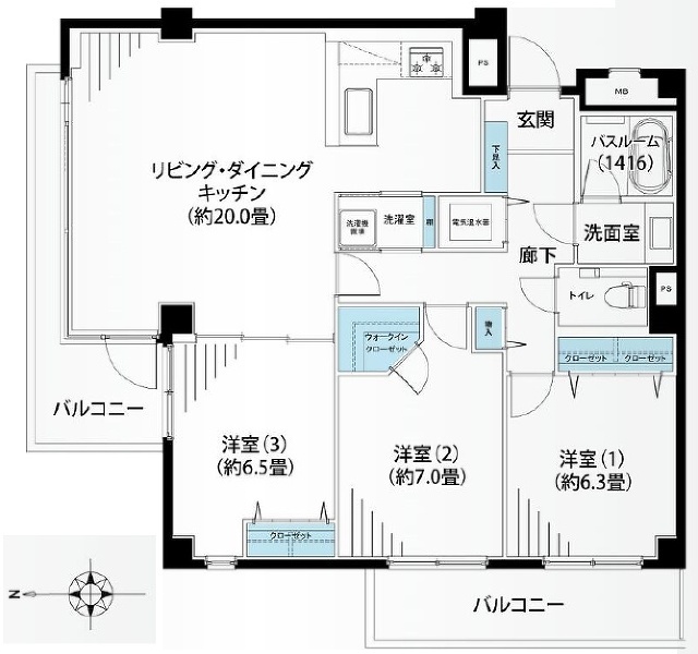 新宿区中落合２丁目