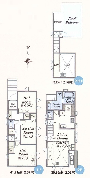 世田谷区上祖師谷１丁目
