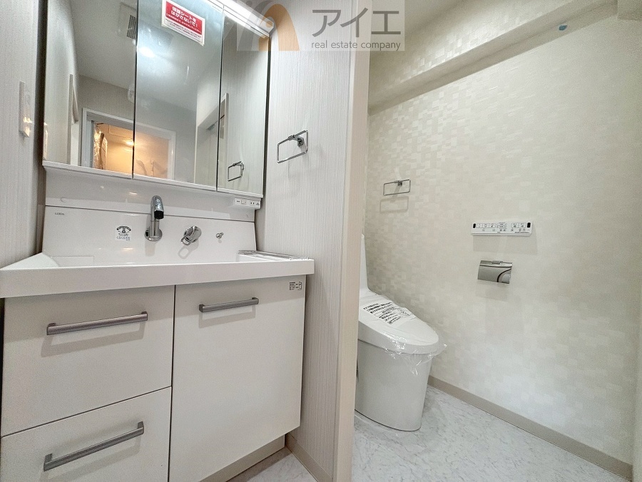 上質な洗面空間がゆとりの時間を演出