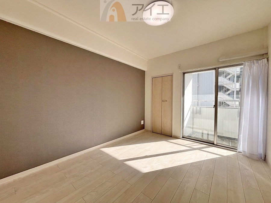 風通しが良く、開放感あふれるお部屋です