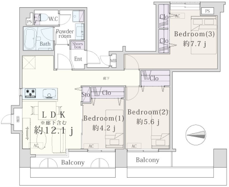 練馬区上石神井２丁目