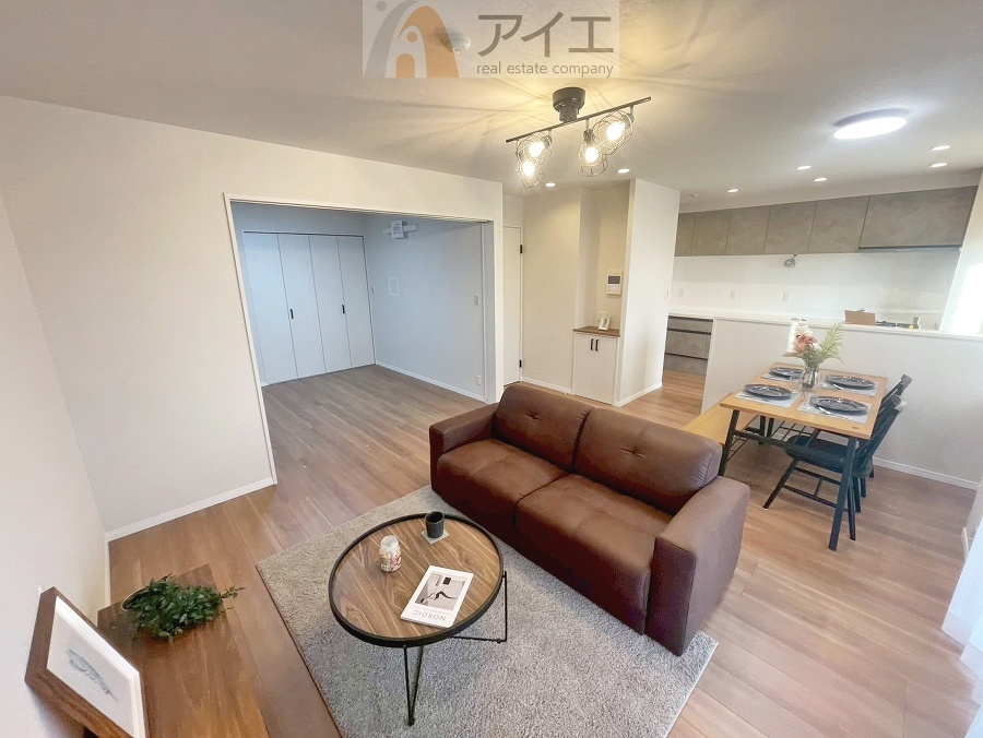 開放感と採光にこだわったLDK