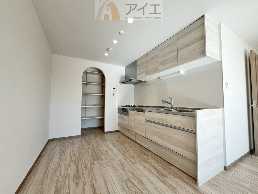 お料理に集中したい方向けの独立キッチン