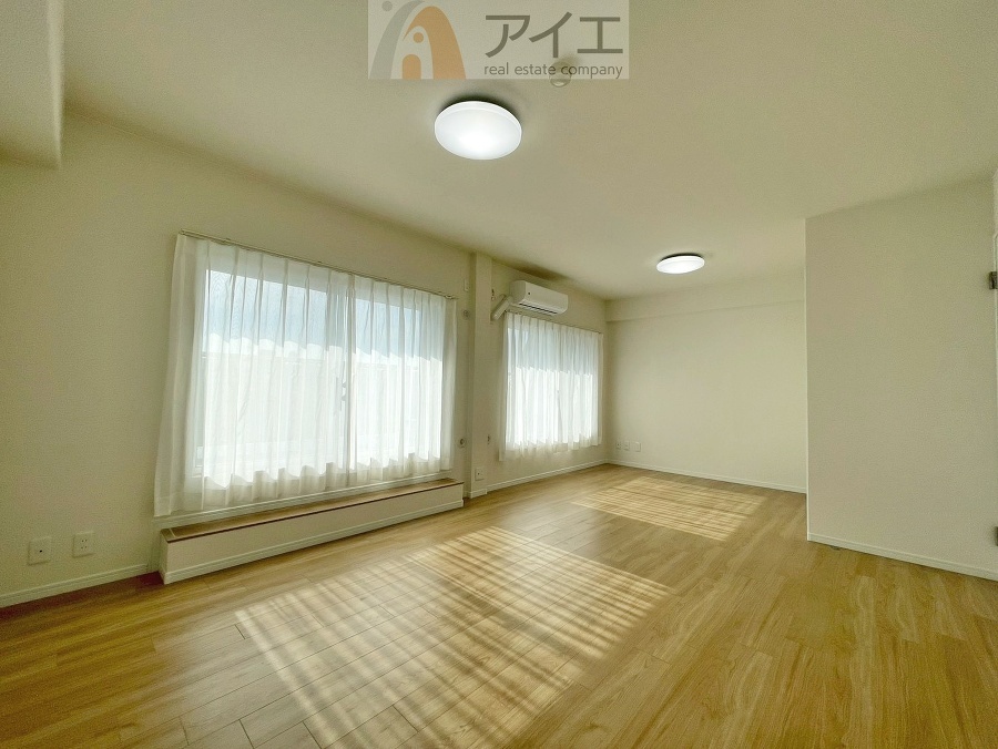 風通しが良く、開放感あふれるお部屋です