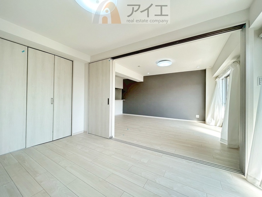 風通しが良く、開放感あふれるお部屋です