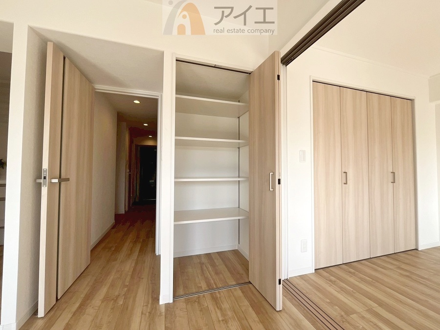 豊富な収納スペースですっきりとした暮らしを