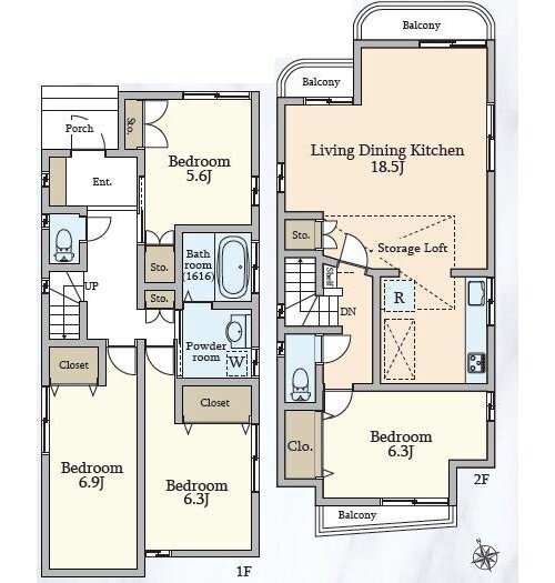 杉並区南荻窪２丁目