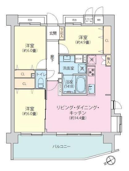 横浜市都筑区勝田南２丁目の物件画像