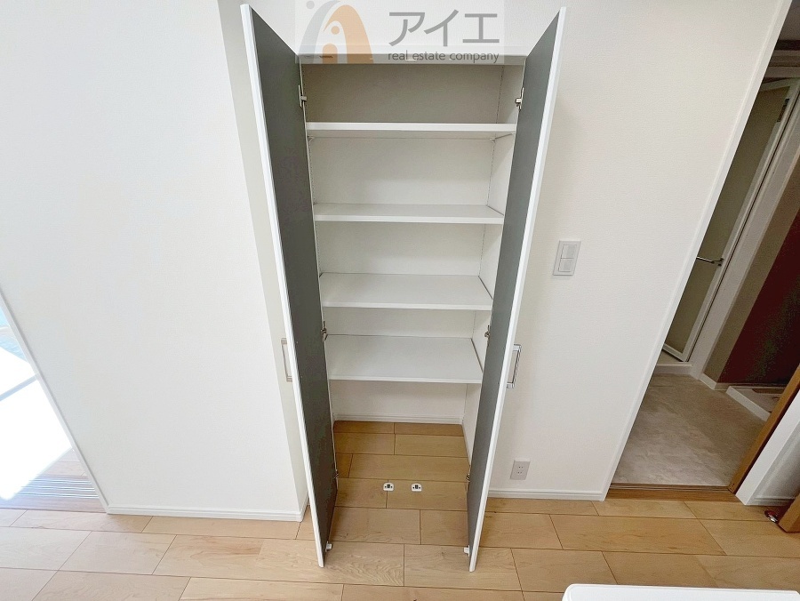 豊富な収納スペースですっきりとした暮らしを