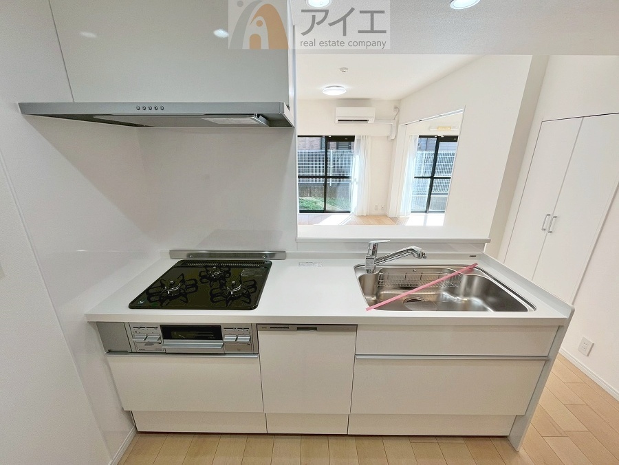 対面キッチンがご家族の温かい時間を演出