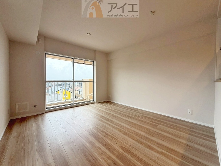 風通しが良く、開放感あふれるお部屋です