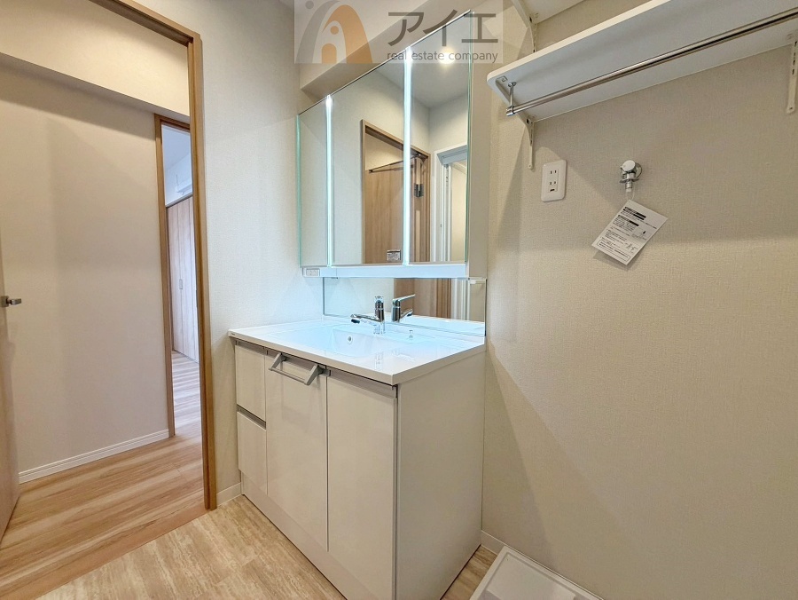 上質な洗面空間がゆとりの時間を演出