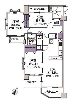 横浜市旭区鶴ケ峰本町2丁目の物件画像