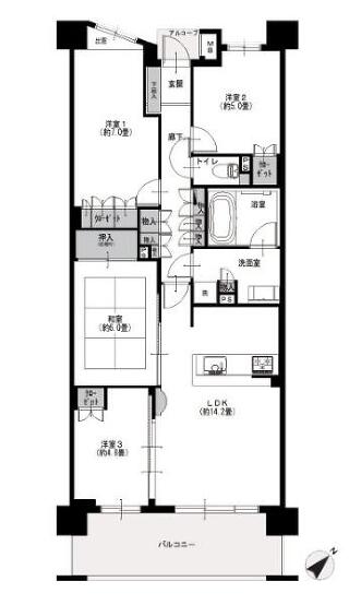 川崎市川崎区四谷下町の物件画像