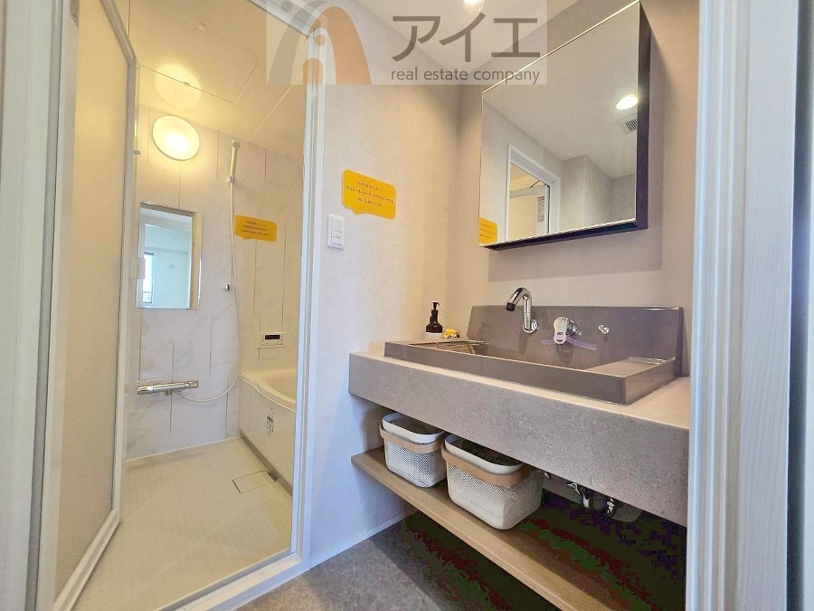 上質な洗面空間がゆとりの時間を演出