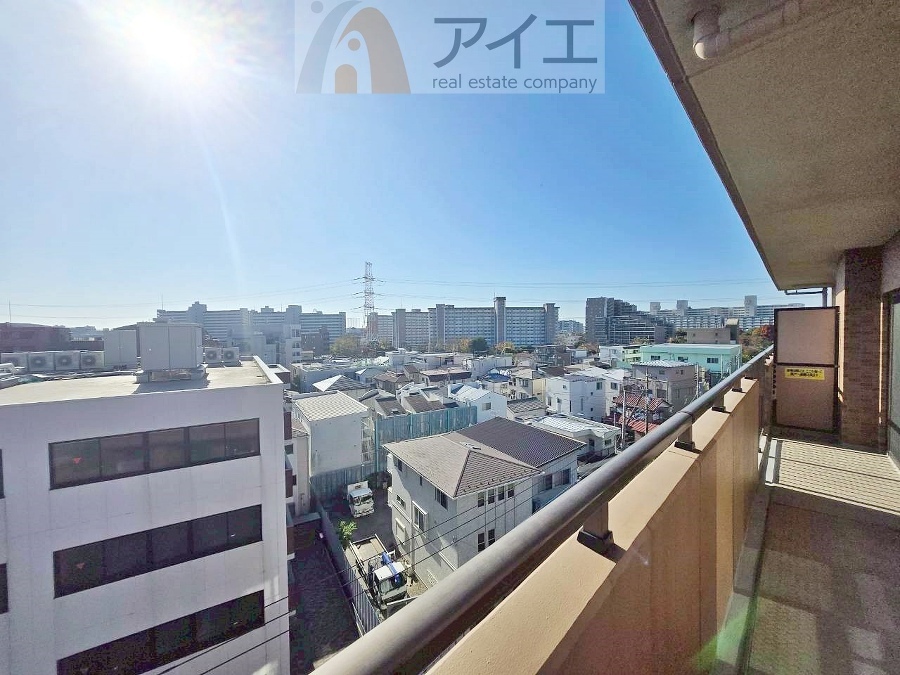 空を近くに感じられる眺望を楽しめます