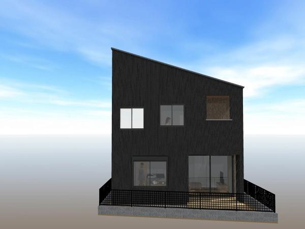 西側イメージパース