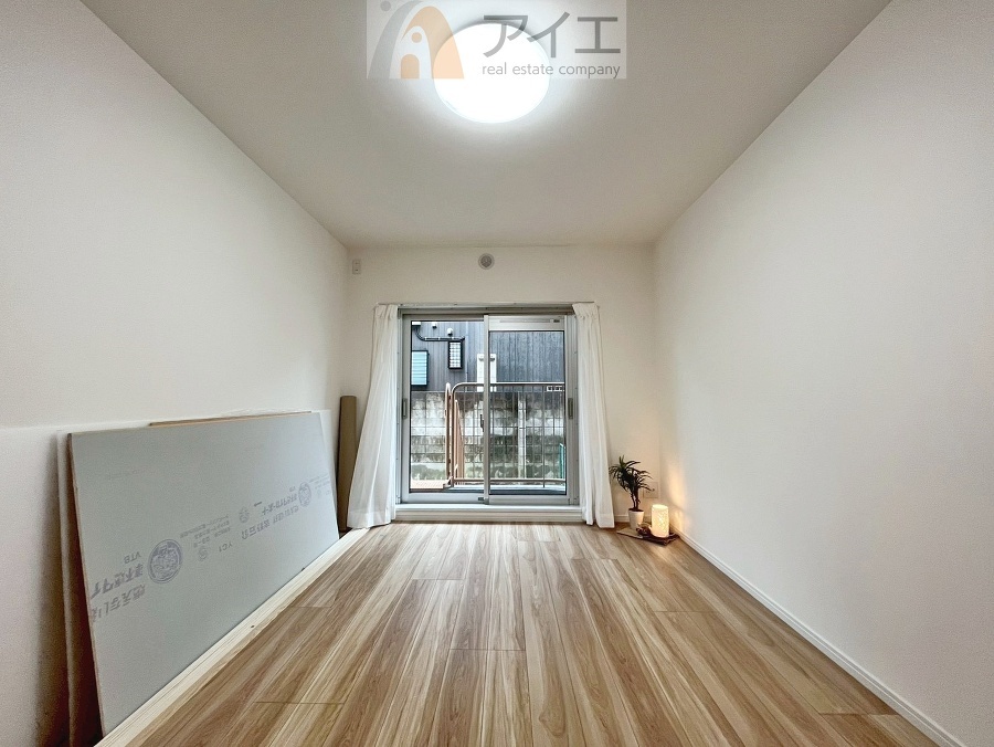 風通しが良く、開放感あふれるお部屋です