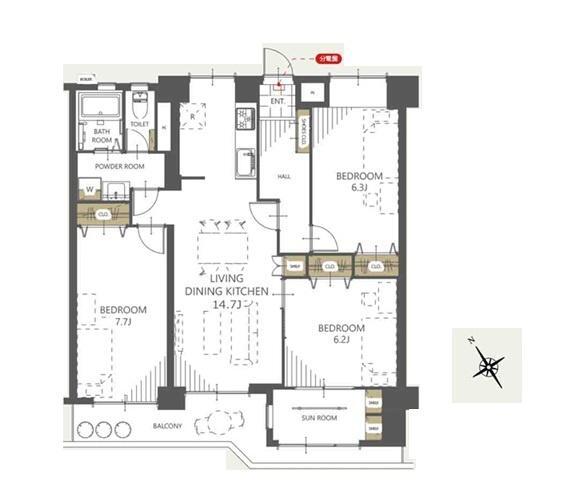 横浜市港南区野庭町の物件画像