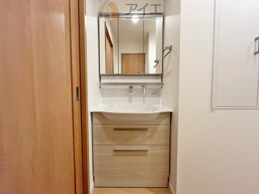 上質な洗面空間がゆとりの時間を演出