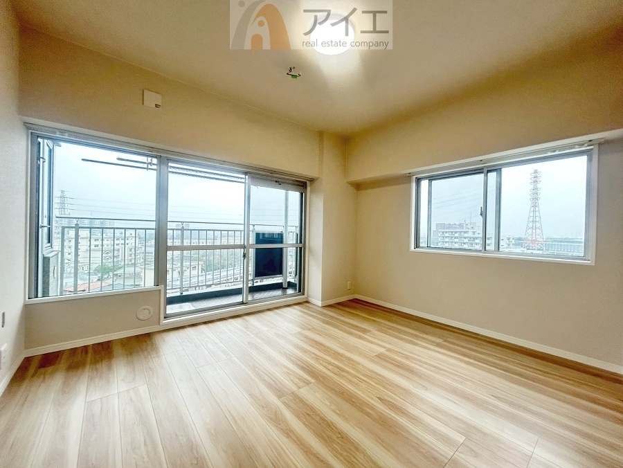 風通しが良く、開放感あふれるお部屋です