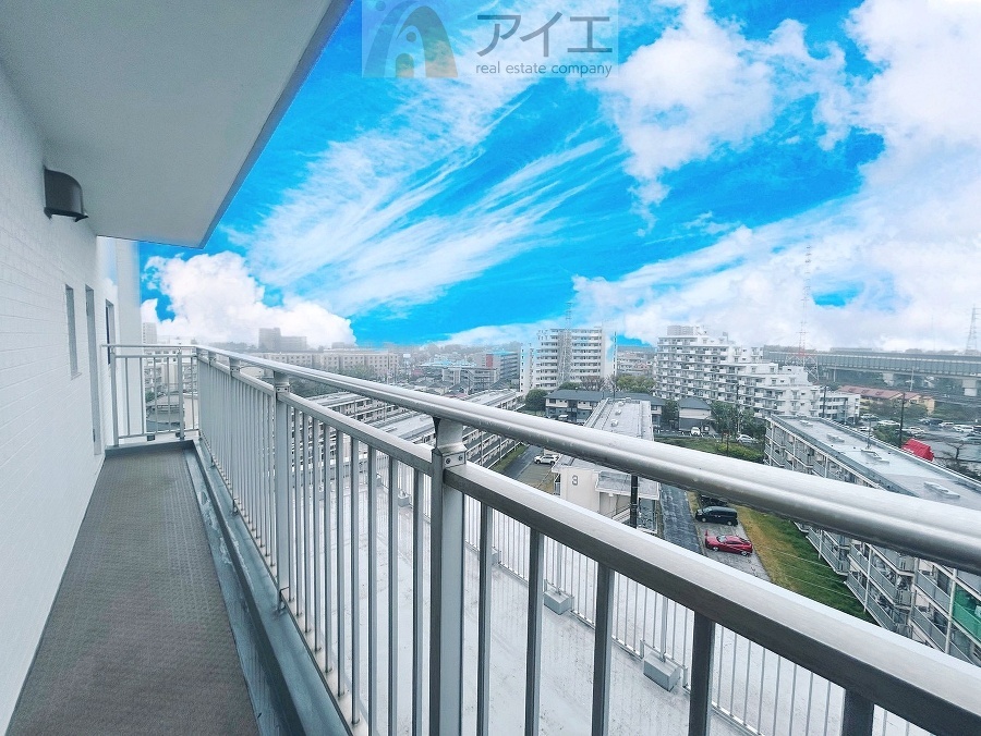 空を近くに感じられる眺望を楽しめます