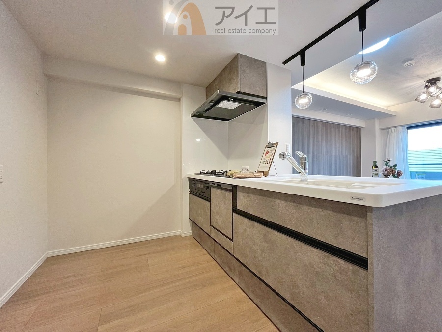 対面キッチンがご家族の温かい時間を演出