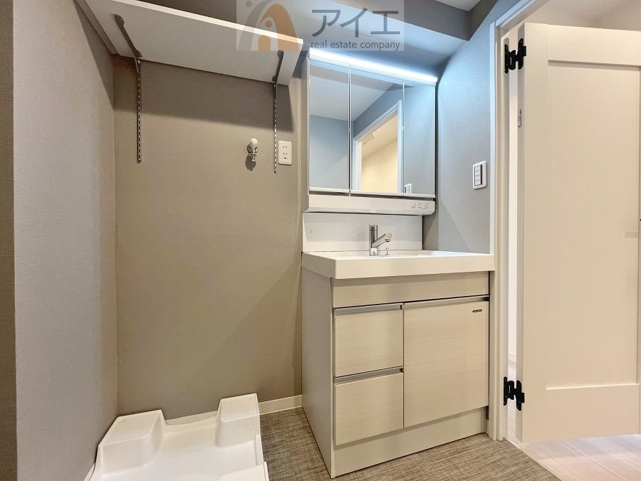 上質な洗面空間がゆとりの時間を演出