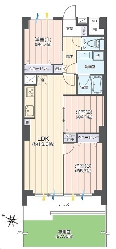 日商岩井宇喜田町マンション