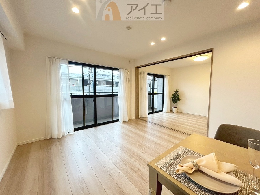 開放感と採光にこだわったLDK