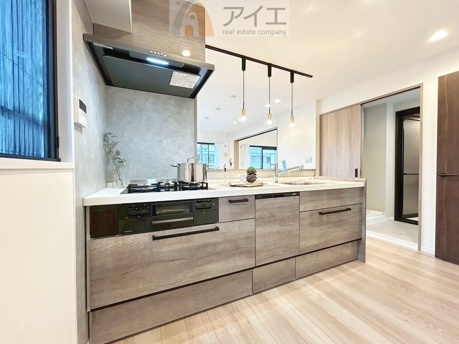 対面キッチンがご家族の温かい時間を演出